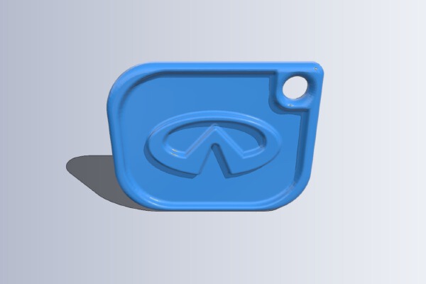 Infinity Keychain | 3d print model