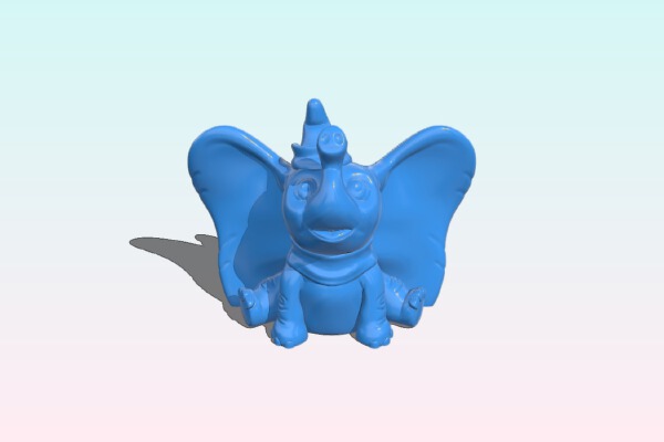 Dumbo in hat | 3d print model