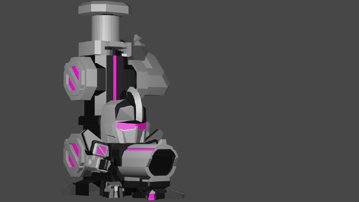 B-daman OPS Hammer Rhincor | 3d print model