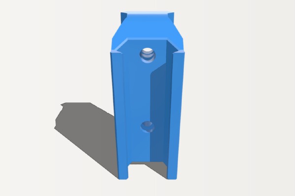 Picatinny 1" Riser | 3d print model