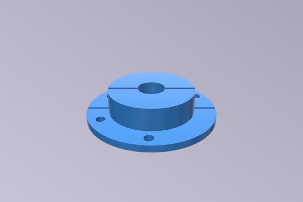 E3D V6 Spider Mounting plate for Geetech G2s Pro | 3d print model
