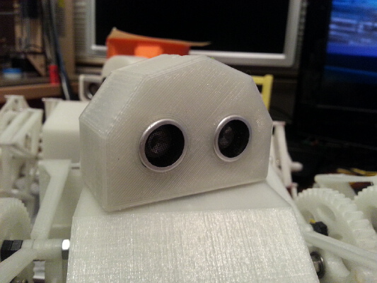 hc-sr04 Servo Head | 3d print model