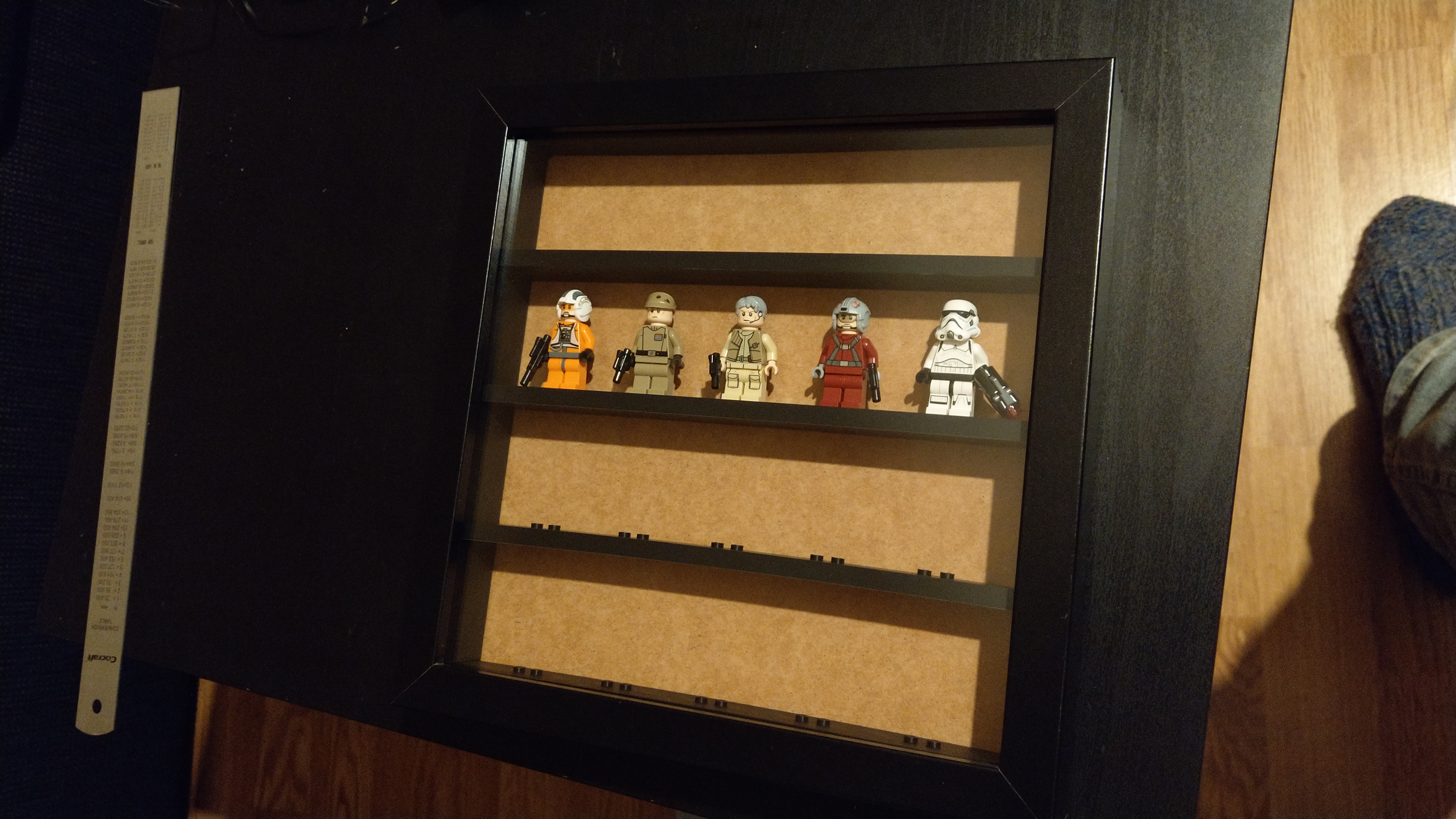 Lego shelves for Ikea Ribba