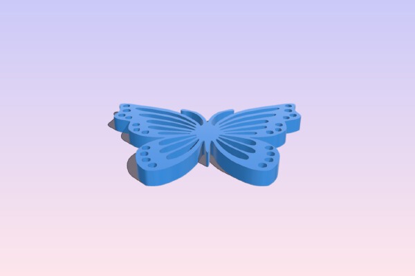 Buttefly Design | 3d print model