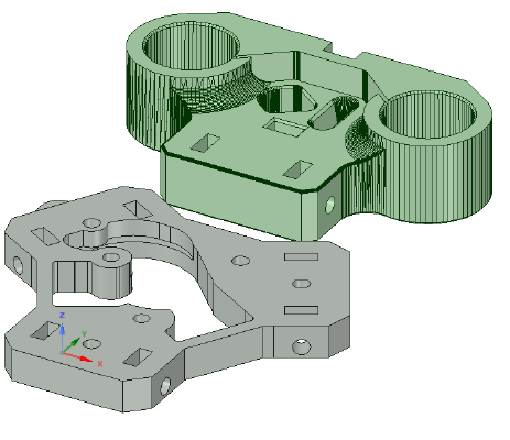 Fisher Carriage and effector, easy adjust | 3d print model