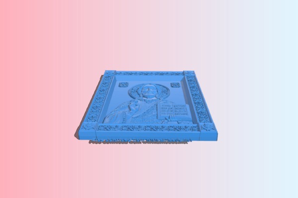 Icon of the Pantocrator | 3d print model