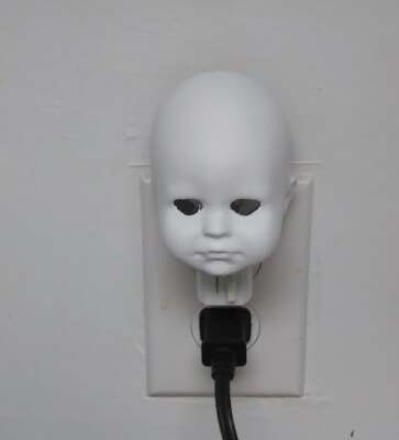 Doll Head Night Light | 3d print model