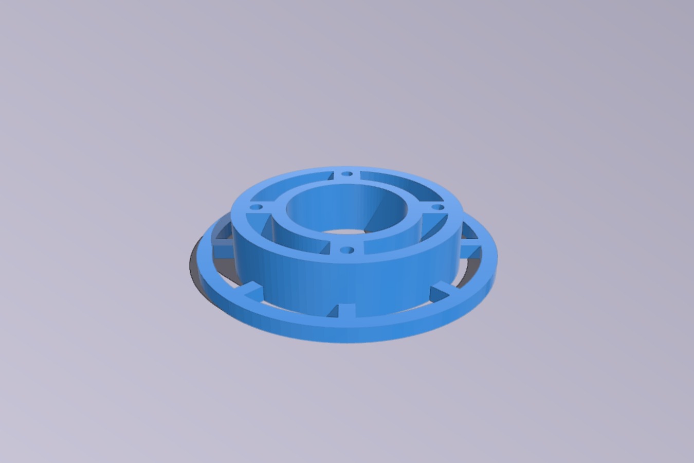 Spool hub for the Heavy Duty Filament spool for mendel
