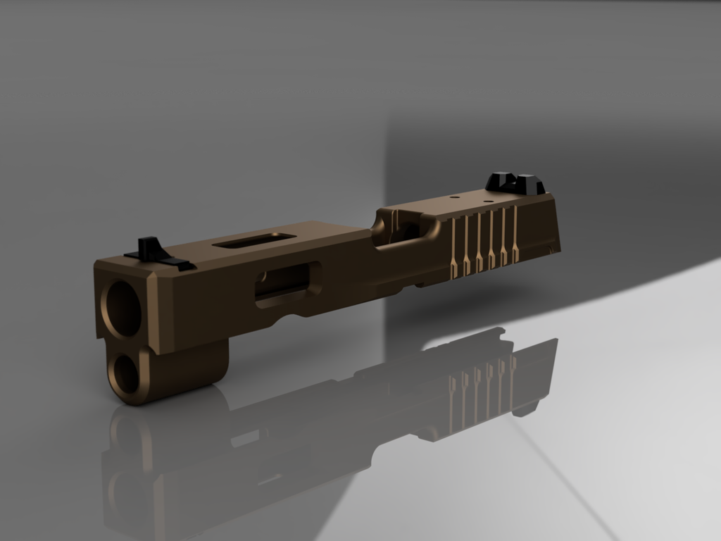Airsoft Sig Sauer M17 Custom Slide