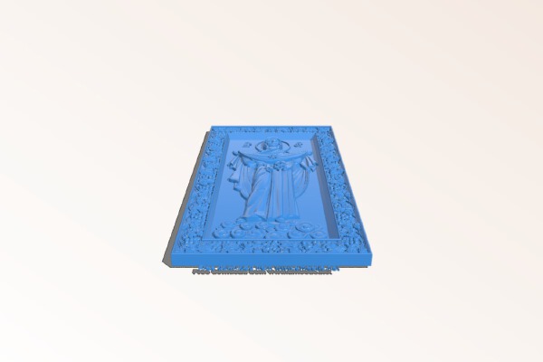 Icon of the Holy Mother of God | 3d print model