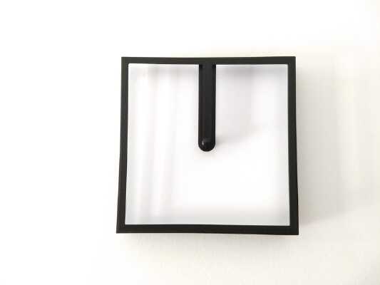 Square Rotating Clock | 3d print model