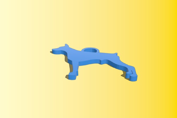 Doberman | 3d print model
