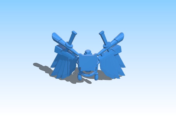 Fortnite Shogun (with accessory's) | 3d print model