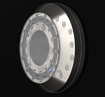 Arc Reactor, Power Generator, Huge Dynamo | 3d print model