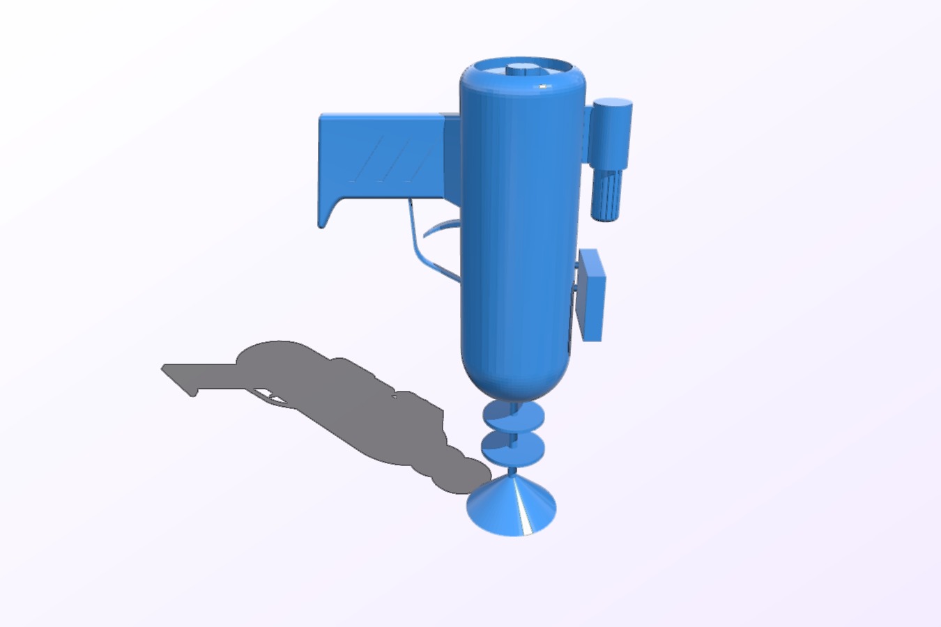 Rick's Laser Gun from Rick and Morty