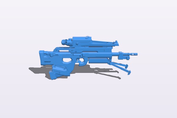 (Legendary) Destiny "The Saterienne Rapier" Scout Rifle | 3d print model