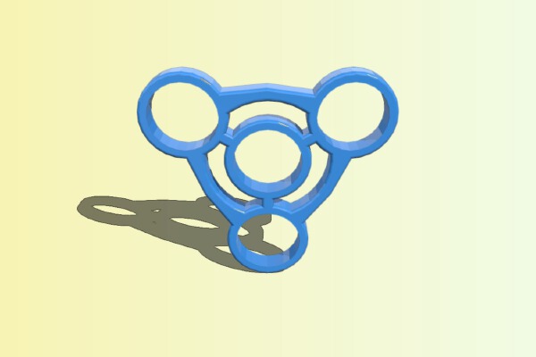 Fidget Spinner No.1 | 3d print model