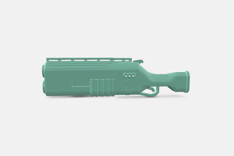 40k warhammer shortgun | 3d print model