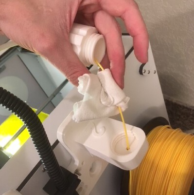 BIBO Filament Guide_Cleaner | 3d print model
