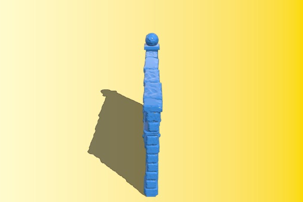 Graveyard wall | 3d print model
