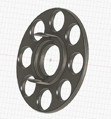 Creality Sermoon D1 Spool Cover | 3d print model