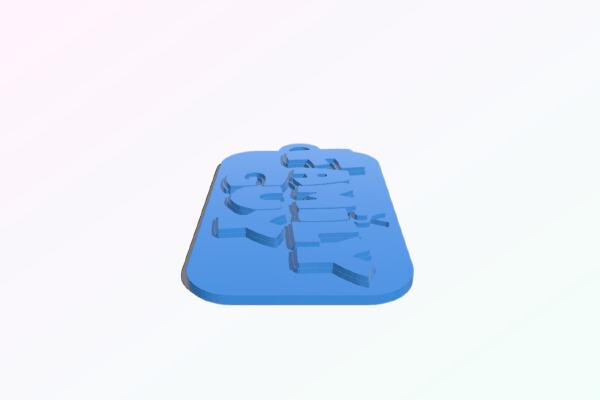 Family Guy Keychain | 3d print model