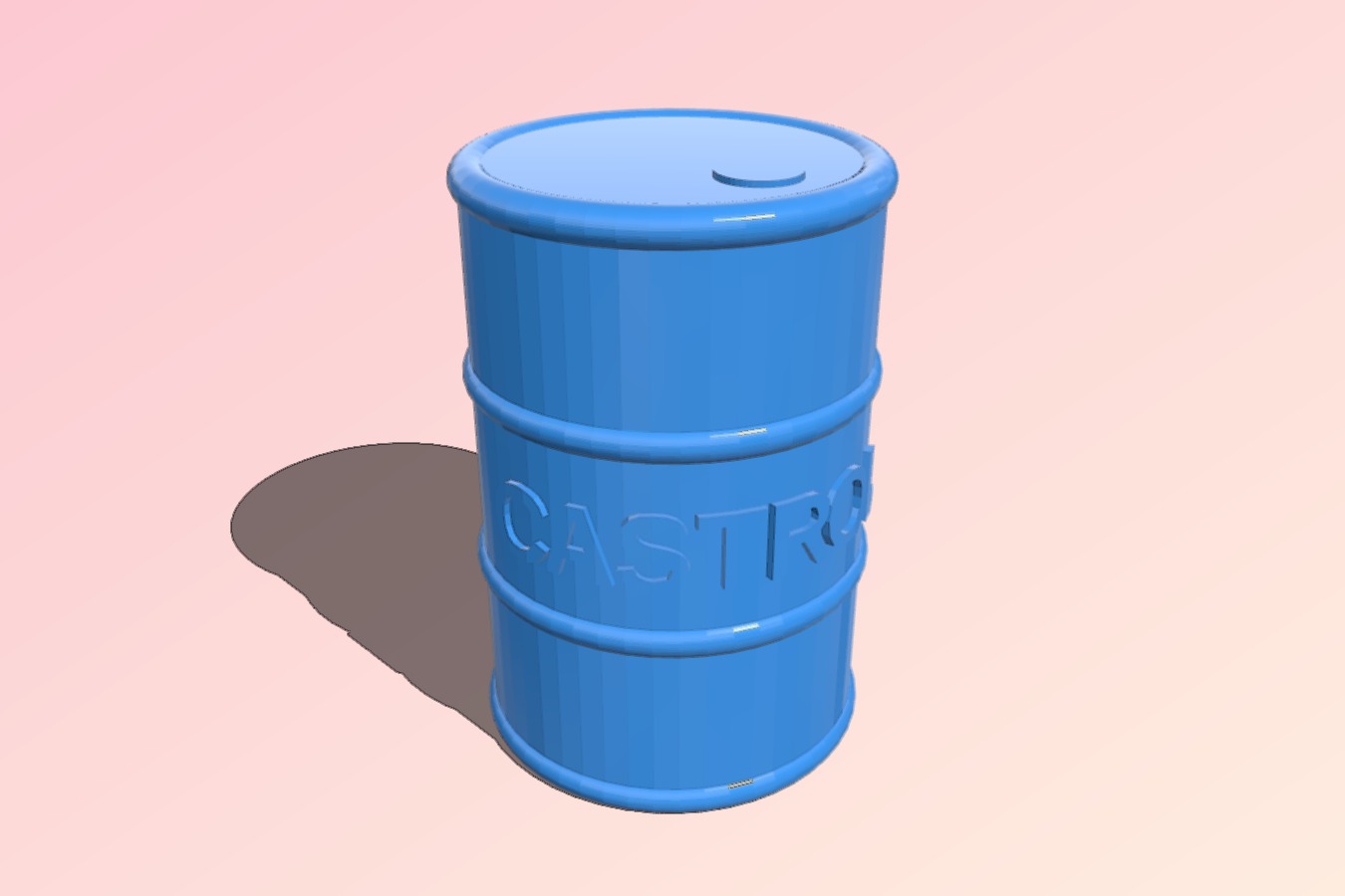 Barril Aceite Castrol H0