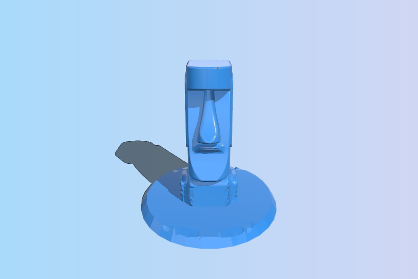 Easter Island Moai Game Counter