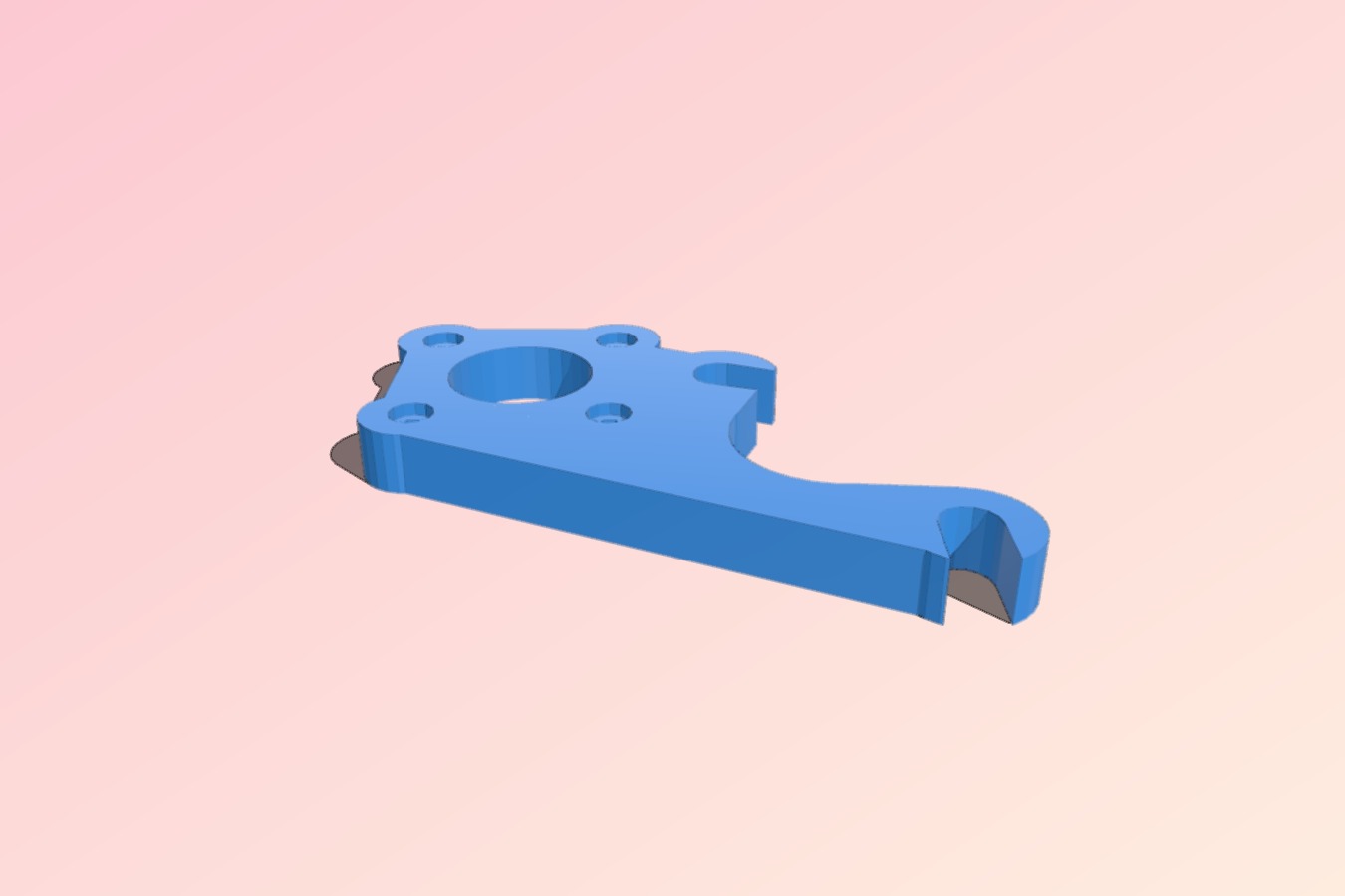 Easy on, No Idler Prusa Y motor holder