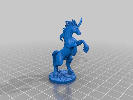 Black Unicorn | 3d print model