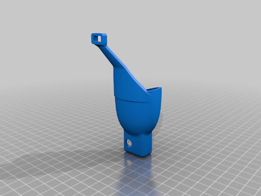 Oculus Touch Knuckles with integrated cordlock | 3d print model