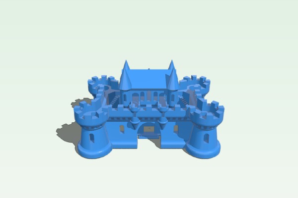 Castle | 3d print model