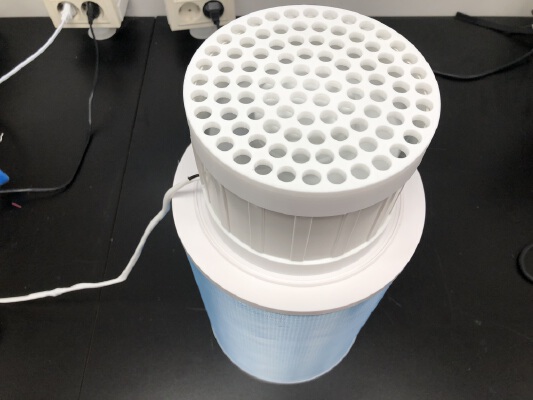 Air purifier using xiaomi air filter | 3d print model
