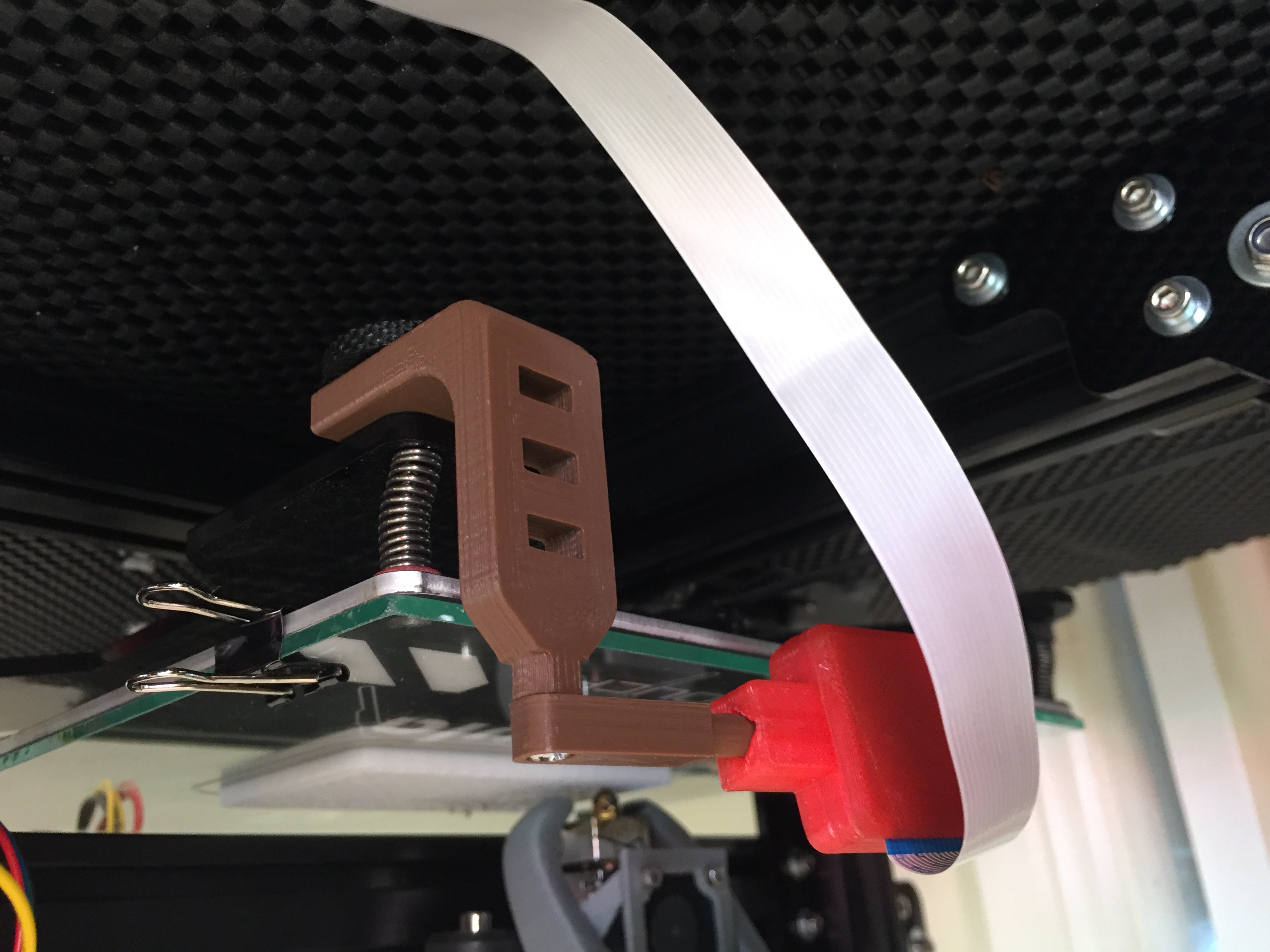 Tevo Tarantula Pi Camera bed mount