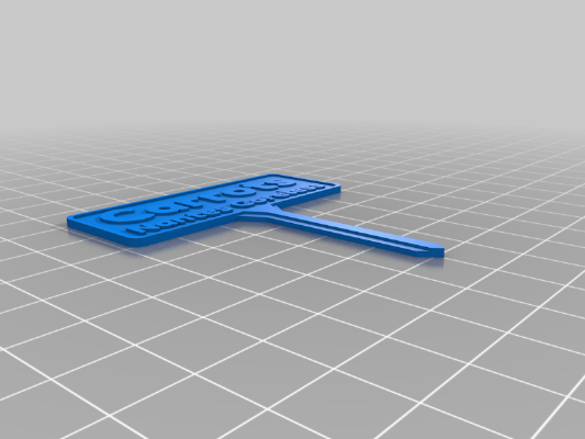 Customizable Plant Tags | 3d print model