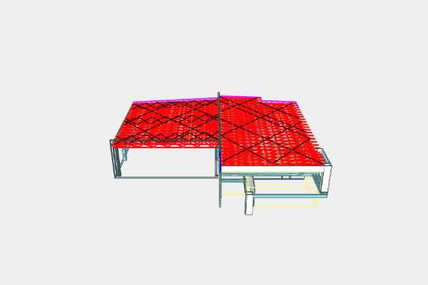 13736   roof trussesDBB | 3d print model