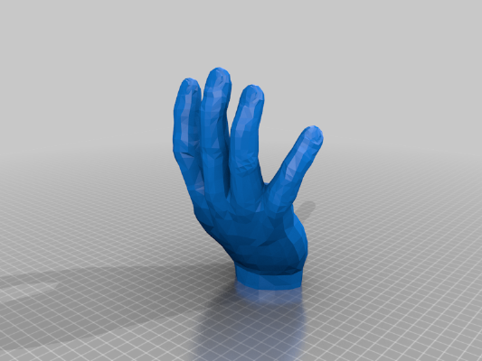 phone hand holder (vertical) | 3d print model