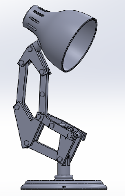 Lampe Pixar luxo | 3d print model