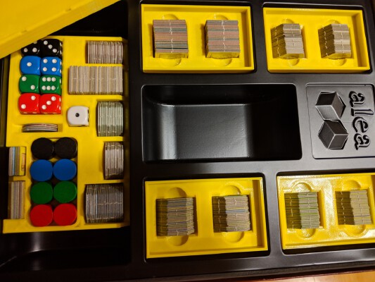 Castles of Burgundy storage insert | 3d print model