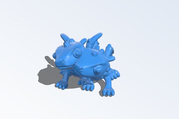 cute dragon couple | 3d print model