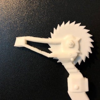 Krieg the Psycho Buzz Axe | 3d print model