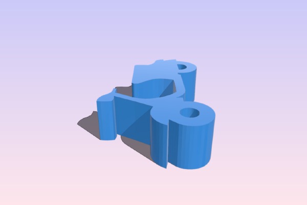 Vespa penholder V2 | 3d print model