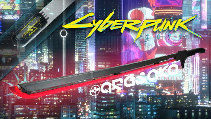 Cyberpunk 2077 Thermal Katana | 3d print model