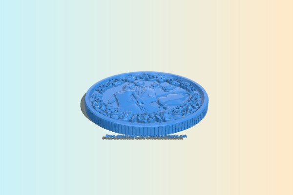 Wedding coin | 3d print model
