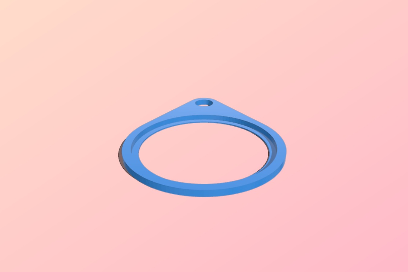 AirTag Minimal Keychain Holder
