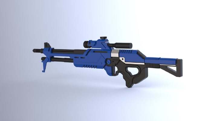 Mass Effect M29 Sniper Rifle | 3d print model