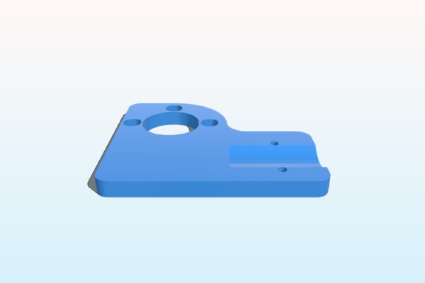 Switch holder for Anet A8 horizontal | 3d print model