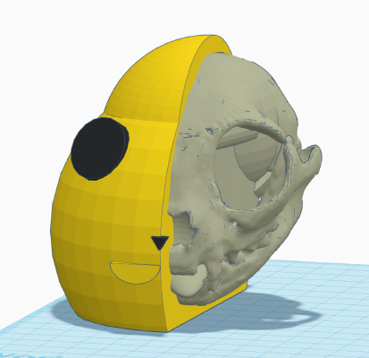 Zombie Pikachu coming out of my head | 3d print model
