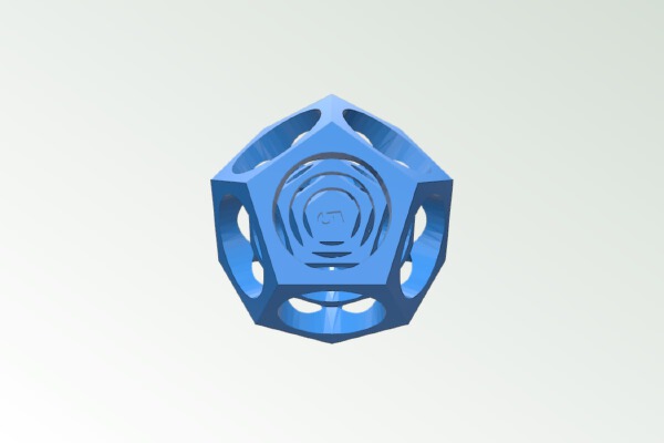 Hyper D12 Based on a Turner's Cube | 3d print model