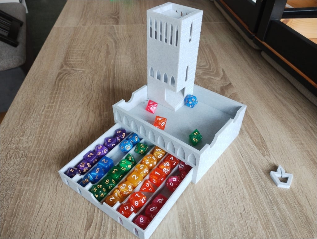 DnD Dice Tower - Customizable!